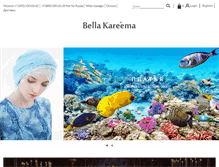 Tablet Screenshot of bellakareema.com